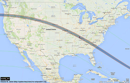 August 2017 solar eclipse